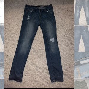 Women’s torn jeans